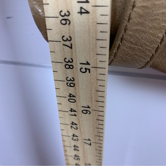 Marc By Marc Jacobs Camel Leather Handbag Workwear Tan Hobo Shoulder READ - Picture 14 of 16